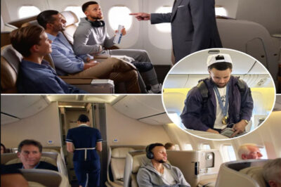 Unbelievable! Curry was discriminated against on a plane – His reaction left the entire passenger stunned.