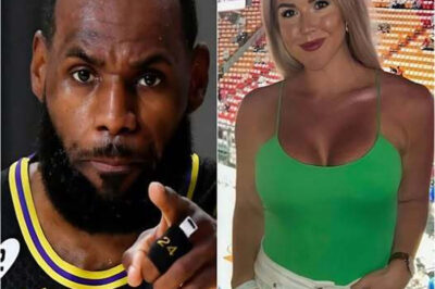 LeBron James called her “KKK Barbie”… but Karoline Leavitt didn’t scream. She answered—with just 17 calm, cutting words that turned the spotlight back on him. The internet froze. Reporters went silent. What she said revealed more about LeBron’s past than years of press ever could. This isn’t just a clapback