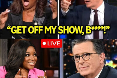SHOCK BREAK: After The Late Show Canceled, Stephen Colbert Teams Up With Jasmine Crockett For Explosive New Show — Is This the Future of Late Night TV?