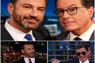 “They Left Through Different Doors but Jimmy Kimmel and Stephen Colbert Just Reappeared in the One Room No One Thought Still Existed” What Happened After the Lights Went Off Has CBS Terrified, and the Whole Country Watching