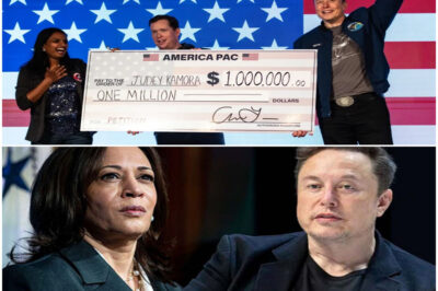 LATEST NEWS: Elon Musk’s Puzzling Move as He “Donated” Thousands to a Political Action Committee (PAC) Despite Being Kicked Out Earlier This Year-Mrs. Harris’s face burned when she saw this scene. Is This a Secret Strategy?