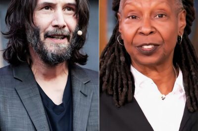 “ARE YOU SERIOUS?” Keanu Reeves ignited a live TV firestorm when he refused to hand Whoopi Goldberg the Lifetime Achievement Award, stunning millions with five chilling words: “SHE’S NOT WORTHY OF THIS.” In front of a star-studded crowd, he stepped back from the podium and doubled down: “YOU DON’T CELEBRATE SOMEONE WHO’S BURIED THE TRUTH FOR DECADES.” The room froze. Gasps erupted. Applause died mid-clap. What was meant to be a night of honor turned into a brutal reckoning as Reeves dismantled the moment, live and unfiltered. “THIS INDUSTRY KEEPS HANDING OUT AWARDS TO PEOPLE WHO’VE LOST THE PLOT—WELL, NOT ON MY WATCH,” he added, locking eyes with the stunned audience. In seconds, the celebration turned into confrontation. The fallout was instant. The message was thunderous: Keanu didn’t just refuse—he exposed…