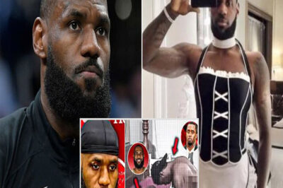 Extremely Shocking: The Shocking Truth About The Photo Of LeBron James In A Weird Maid Outfit Reveals The Truth That Diddy Threatened Him To… If He Didn’t Wear…