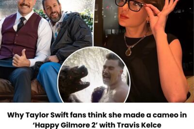 Why Taylor Swift fans think she made a cameo in ‘Happy Gilmore 2’ with Travis Kelce