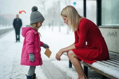 «You need a home, and I need a mommy…» Said the little girl to the young homeless woman at the bus…