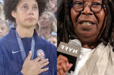Whoopi Goldberg Says She’ll Follow Brittney Griner Out of America: “There’s No Respect for Talent Here” — A Stunning Statement That’s Sparking Outrage, Support, and a Nationwide Debate About Fame, Race, and What It Really Means to Be ‘American’ in 2025 In a jaw-dropping moment that’s already going viral, Whoopi Goldberg stunned her audience by publicly announcing her intent to leave the U.S. — standing in solidarity with Brittney Griner. Her statement, aimed at what she called “a country that no longer values greatness,” has ignited fierce conversations across social media, politics, and entertainment. But what triggered it? And is this the beginning of a celebrity exodus?