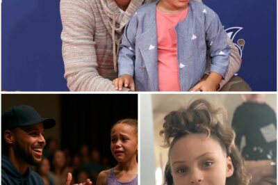 Stephen Curry may be one of the most famous athletes in the world, but this past weekend, he snuck into a small auditorium completely unnoticed—all to watch his daughter Riley compete at a local dance competition. For weeks, she thought her dad’s NBA schedule would keep him out, and friends say she even told her classmates not to expect him. But in the middle of the performance, Riley looked out at the crowd, saw her dad smiling at her, and burst into tears mid-performance. What happened next brought the entire auditorium to tears, thanks to Riley’s 9-word sharing.