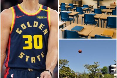 Stephen Curry quietly donated modern equipment and learning tools to the elementary school where he used to study. He once shared: “In the past, I sat at the old desks here, nurturing the dream of a different future. Now, I just hope that the children will have a better learning environment so that they can confidently pursue their dreams.” This quiet but humane gesture not only spread the good values of NBA but also touched the hearts of many people.