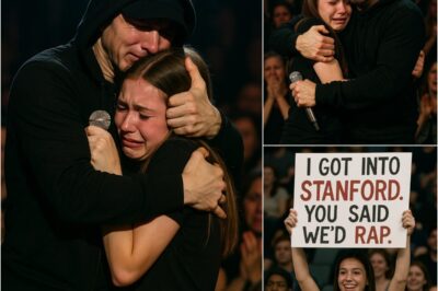 A Promise Kept: Eminem Stops Detroit Show to Rap with Former Foster Child Who Got Into Stanford…