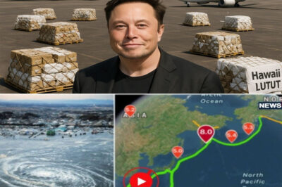 BREAKING NEWS: Elon Musk URGENTLY Mobilizes 10 PLANES Carrying Food & Aid for Hawaiians Stranded by Tsunami — “I Couldn’t Stand Watching Them Suffer”