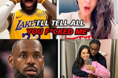 LeBron James Just EXPOSED Vanessa Bryant’s New Secret NBA Baby Daddy!