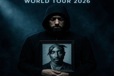“Eminem Set to Shock Fans with Secret Tupac Tribute on 2026 World Tour — Social Media Erupts Over What Could Be Hip-Hop’s Most Explosive Moment Yet!Rumors are swirling, and fans can’t contain themselves — Eminem may deliver a secret, once-in-a-lifetime tribute to Tupac during his 2026 world tour. Social media is already buzzing with speculation, theories, and sheer excitement as the hip-hop world braces for what could be an unforgettable, history-making moment. Could this be Eminem’s most daring performance yet?