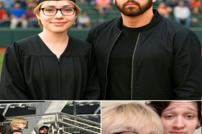 Eminem Abruptly Cancels His Sold-Out Tour Dates — Then Leaves the World in Shock as He Quietly Walks Into His Third Child Stevie Laine’s High School Graduation and Brings the Entire School to Its Feet in Tears and Thunderous Applause! One of the most private men in music just turned a simple graduation into an unforgettable piece of hip-hop history. Fans were left confused when Eminem suddenly scrapped his tour schedule without explanation — but the truth dropped like a bombshell. In place of a concert stage, the rap legend appeared inside a high school gymnasium, dressed not for the spotlight but for fatherhood, to watch Stevie Laine cross the stage. The reaction? Deafening screams, phones flying into the air, teachers breaking down in tears, and Stevie overwhelmed as their superstar father chose this moment over fame and fortune. For a man who built his career spitting fire to millions, this was the one performance that left everyone truly speechless.