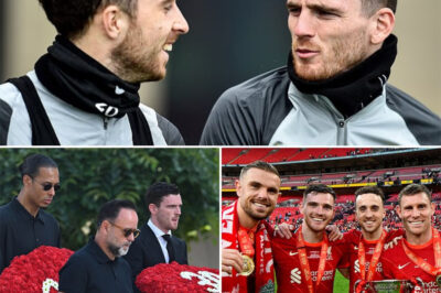 Scotland captain Andy Robertson tearfully admits he will never overcome the pain of losing his close friend Diogo Jota, and behind his heart-wrenching words lies a story of friendship, loss, and never-before-revealed memories.