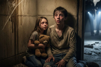The young girl leaned close to her teacher and whispered, ‘I’m afraid to go home.’ The following day, police uncovered a chilling secret hidden in the family’s dark basement…