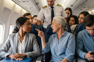 Mom Demands Black Passenger Surrender Seat — What the Pilot Does Next Shocks Everyone