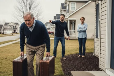 My son looked me in the eyes and said, ‘We don’t have room for you anymore. You need to leave.’ So I did. I walked away without a word. The next day, I used the money I had—and what I did left everyone in utter shock….