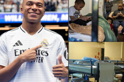 BREAKING: Real Madrid star Kylian Mbappe has donated his entire $41 million prize money and sponsorship earnings to support a new initiative to provide housing for homeless families with children in Spain. The donation will help fund 140 shelters and 220 beds for parents and children in need. I grew up in a family with little means, and I know what it feels like not knowing what tomorrow will bring,” Kylian Mbappe said at a press conference. “No child should have to sleep without a roof over their head.”