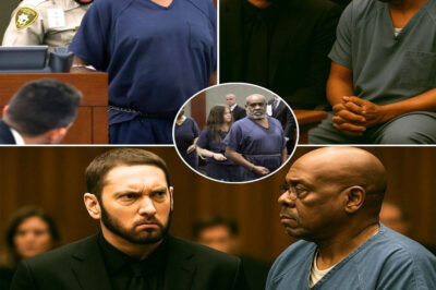 GLOBAL SHOCK: Eminem STUNS THE WORLD WITH SURPRISE APPEARANCE AT DUANE “KEEFE D” TRIAL — COURTROOM FROZEN AS THE RAP ICON RISES, WALKS STRAIGHT TO THE DEFENDANT, LOCKS EYES IN DEADLY SILENCE — DOES HE HOLD THE TERRIFYING TRUTH ABOUT TUPAC AFTER 29 YEARS?! No one could believe their eyes. Eminem, Detroit’s “Rap God,” suddenly appeared inside the courtroom at the high-profile trial of Duane “Keefe D” — the man accused of direct involvement in the 1996 murder of Tupac Shakur. His presence lasted only minutes, but it was enough to shake the entire world. What shocked everyone even more: Eminem did not simply sit quietly in the back. He suddenly stood, walked straight toward Keefe D, and locked eyes with the defendant in a silence so tense the entire courtroom held its breath. Eyewitnesses insist Eminem leaned in and whispered a single short sentence — one that made Keefe D visibly flinch, rattled to the core. Within seconds, social media exploded with millions of theories: Does Eminem know something about Tupac’s death the world has never heard? Was this an act of support for justice, or does the rap legend carry a hidden truth powerful enough to rewrite hip-hop history after nearly three decades? One shocking moment. One impossible-to-explain action. And now the world is left with only one burning question: What did Eminem whisper to Keefe D?