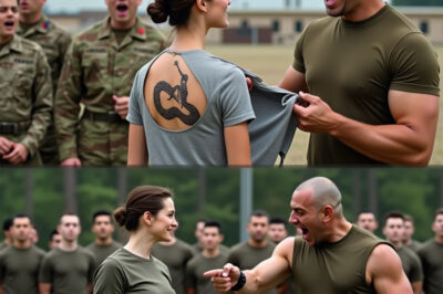 They mocked her at bootcamp — then the commander froze at her back tattoo…