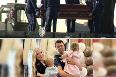 As Charlie Kirk’s family arrived in Arizona to bring him home for his final rest, heartbreaking details of his last moments were revealed. In a trembling voice, widow Erika Kirk shared Charlie’s final words to their children: “Tell them I loved them every single day.” In his fading breath, Charlie entrusted her with one final request