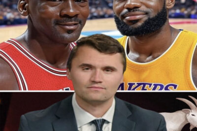 Charlie Kirk destroys LeBron James explains the reason Michael Jordan is still the NBA GOAT