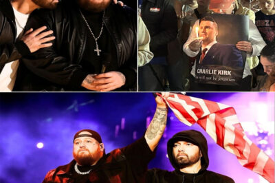 ‘Charlie Kirk’s Daughters Broke My Heart’: Jelly Roll and Eminem Collapse in Tears During Stunning 9/11 Tribute That Silenced 55,000 Fans – Then Erupted Into a Defiant ‘Somebody Save Me’ That Shook America