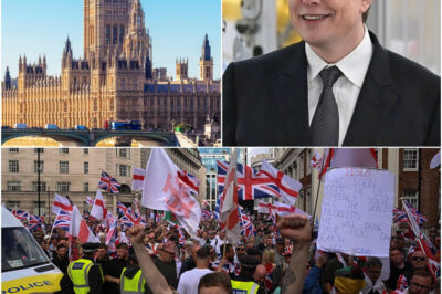 London in turmoil: Over 150,000 march against immigration as Elon Musk unexpectedly joins online, calling to dissolve the UK Parliament – Could this far-right rally, the largest in years, trigger a new political earthquake in Britain?