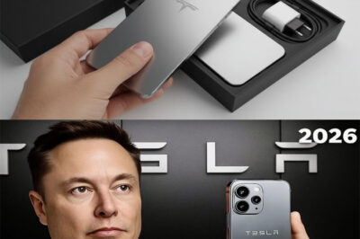 iPhone is officially de@d. The Tesla Pi 2026 phone is here — for just $799! With Starlink, solar charging, artificial intelligence, and massive battery life, Elon Musk’s creation isn’t just a phone, it’s the iPhone’s nightmare.