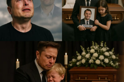 BREAKING NEWS: Elon Musk was left speechless as he witnessed Charlie Kirk’s two young children standing before their father’s portrait, innocently calling out “Daddy,” unaware of the painful truth hidden behind the glow of countless candles. The funeral hall was bathed in flickering light and filled with muffled sobs. In their childlike innocence, the little ones rushed toward the portrait as if their father were still present among them. That tender moment moved everyone in the room to tears. But it was the scene that followed which truly cast the entire gathering into silence, broken only by uncontrollable weeping…