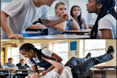 Bully Tries to Drag New Black Student Out of The Class. What She Did Next Shocked Everyone…