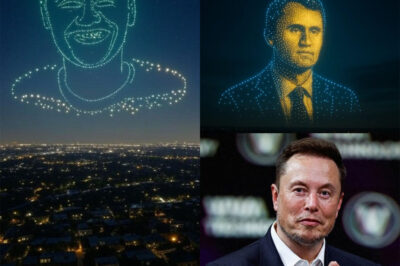 BREAKING TRIBUTE: Elon Musk has announced a breathtaking 3D drone project in the night sky to honor Charlie Kirk.Thousands of drones will come together to form powerful memorial images above the city. The time and location have already been revealed — the world now waits for the sky to light up in his memory.