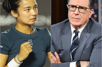 Stephen Colbert publicly and viciously criticized Alexandra Eala on live television, attacking her in front of the entire audience and causing chaos on set… He threw out a joke that shocked the world. No one expected Stephen Colbert to dare to do this on live television. But Eala was not about to back down. She responded with just eight words — followed by a warning that made Colbert tremble. She roared that this arrogant American had crossed the line: “I forbid you from insulting Asians. I will risk everything to get justice…”