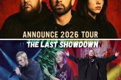 The Last Showdown: Eminem’s Explosive 2026 Tour with Billie Eilish and Jelly Roll Redefines Hip-Hop’s Future