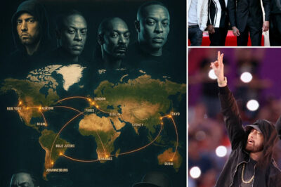 HIP-HOP HISTORY IN THE MAKING! Eminem, Snoop Dogg, Dr. Dre & 50 Cent ANNOUNCE 2026 WORLD TOUR — 30 Cities, Iconic Hits, and Mind-Blowing Collabs Fans Say Will “SHAKE THE EARTH!”