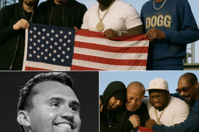 WORLD STOPS: Eminem, Dr. Dre, 50 Cent & Snoop Dogg Cancel Private Jet for World Tour: Stage Heart-Shattering Tribute to Charlie Kirk With Final Act That Left Millions in Tears