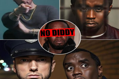 The rap world went into full-scale chaos as Eminem unleashed his surprise 2025 track No Diddy [Diss], a lyrical firestorm aimed straight at Sean “Diddy” Combs; the song dropped without warning at midnight, with bars so venomous that fans online immediately declared “the beef of the decade” had just begun; in the track, Eminem reportedly calls out Diddy’s scandals and questions his legacy, spitting verses that many describe as the sharpest he’s delivered in years; Twitter exploded with hashtags like #NoDiddy and #EminemVsDiddy, while streaming platforms nearly crashed under the flood of listeners; tabloids are dubbing it “the nuclear strike of hip-hop,” and insiders whisper Diddy is already preparing a counterattack; whether it’s pure theater or a genuine grudge, one thing is certain — 2025 has just found its most explosive rap war.