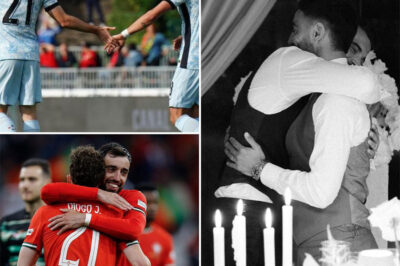 GUT-WRENCHING: Bruno’s Tearful Grave Visit to “Diogo Jota” – Speaking to the DEAD Just Before World Cup Qualifiers! Witness Overhears Chilling Words That’ll HAUNT You Forever!