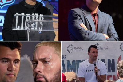 Eminem has shocked fans by breaking his silence on the sudden death of political commentator Charlie Kirk. Despite coming from two vastly different worlds, the rap legend chose compassion over controversy in a heartfelt message. His unexpected words quickly went viral, sparking debate over why Eminem decided to speak now, and in this way. Fans are left wondering if there was a deeper connection between the two men that has never been revealed.