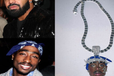 Blood on the Chain? — 2Pac’s Brother Explodes After Drake Flaunts Jewelry With a Dark and Violent Past, Warning the Rap Icon He May Have Walked Straight Into a Deadly West Coast Feud That the Streets Swore Was Buried but Refuses to Die! What looked like another superstar flex may now be one of the most explosive moves in rap history. Drake’s decision to purchase a chain reportedly once owned by 2Pac has ignited fury from the late legend’s brother — and the backlash is far bigger than jewelry. Sources claim the chain isn’t just a piece of history, but a symbol of unfinished wars, fractured loyalty, and unresolved violence inside 2Pac’s circle. Now fans are torn between two chilling possibilities: Did Drake unknowingly buy a cursed relic tied to hip-hop’s bloodiest chapters, or did he deliberately step into forbidden territory, fully aware of the danger it carries? Either way, the chain shines — but the shadows behind it may swallow everything.