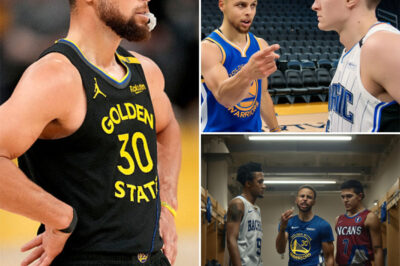 Even as an NBA legend with 4 championships and record-breaking 3-point shots, Stephen Curry was unexpectedly “played tricks on” by younger players who had faced him directly, in a way that shocked the entire basketball world. In a few moments, he was even confronted face-to-face by them for his overly bold attitude toward the veterans