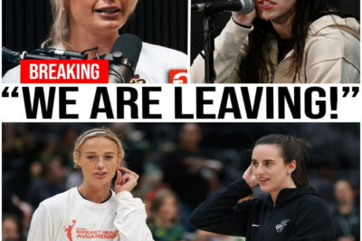 Shockwave in women’s basketball: Caitlin Clark and Sophie Cunningham drop the most stunning news of the season – both are reportedly set to leave the WNBA, leaving fans stunned and in total disbelief!