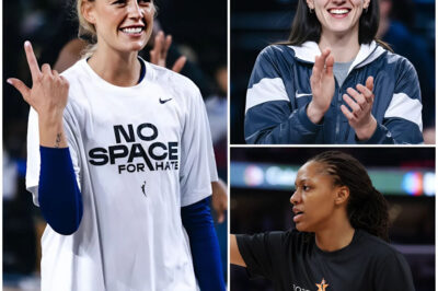 “Careful with that million dollar knee/leg,” one fan wrote in a plea that echoed across social media. The comment came after Sophie Cunningham celebrated a key play from the sidelines alongside Caitlin Clark. During the Indiana Fever’s critical playoff game, the two injured stars were not silent. Her jump sparked immediate alarm, but her own defiant message afterward signaled something more about her team’s unbreakable spirit