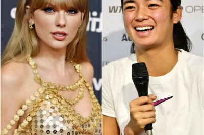 Taylor Swift, the pop queen, shocks the world by announcing she wants to invite Alexandra Eala, the 20-year-old tennis star from the Philippines, to join the “Nike Smash Future” $50 million campaign promoting a new tennis line. Swift said: “Alexandra Eala is proof of the power of women – from a small girl to conquering a Grand Slam! But with those controversies, she needs a hit to ‘shake it off’ like me!” Alexandra didn’t hesitate to give a shocking response that left Taylor Swift deeply emotional and she immediately sent her a special gift!