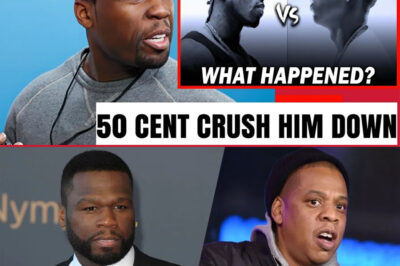 The rap world’s biggest rivalry has erupted: 50 Cent has officially entered a heated battle with Jay-Z, and in just a few short minutes, everything has turned upside down. With powerful, direct and uncompromising attacks, 50 Cent stunned Jay-Z and rocked the entire hip-hop world. The news spread like wildfire, and fans were shocked: was this the historic defeat that would shake Jay-Z’s empire? Was this the end of the war, or was it just the beginning?