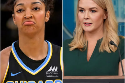 “Sit down, Barbie.” Angel Reese suddenly called Karoline Leavitt a “puppet of T.r.u.m.p.” live on TV when she criticized him for his weakness and failure at the WNBA, and just minutes later, when she tried to respond, she was struck by a harsh truth from the basketball talent that left the entire studio silent and stunned, forcing her to shrink back into her chair. The whole studio audience erupted in thunderous applause, stood up, and cheered. With just 10 words, Angel Reese left Karoline Leavitt completely speechless.