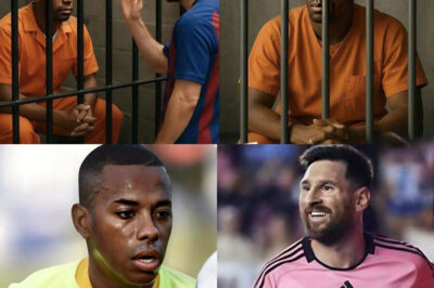 MESSI’S SHOCKING PRISON VISIT TO ROBINHO—What Happened Behind Bars Left Everyone Stunned!