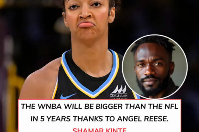 BREAKING: Angel Reese single-handedly saving basketball! Shamar Kinte says the WNBA will crush the NFL in 5 years — thanks to Angel Reese:”Forget Super Bowl Sunday… get ready for Super Reese Saturday!