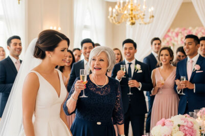 At my sister’s wedding reception, my mother suddenly stood up and announced to the 200 guests: “Well, at least she wasn’t a complete failure like my other daughter—whose very birth ruined my life and destroyed my dreams.” My father nodded in agreement, adding coldly: “Some children are just born wrong.” My sister laughed cruelly: “Finally, someone said what we’ve all been thinking!” The entire room erupted in laughter at my expense. I slipped away quietly, never once looking back. But the next morning, my mother answered a phone call that drained all the color from her face.
