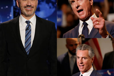 Gavin Newsom – Jimmy Kimmel is being mentioned as a presidential ticket in 2028, and the public reaction is extremely fierce…